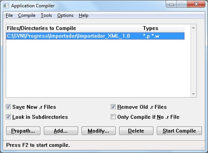 application-compiler
